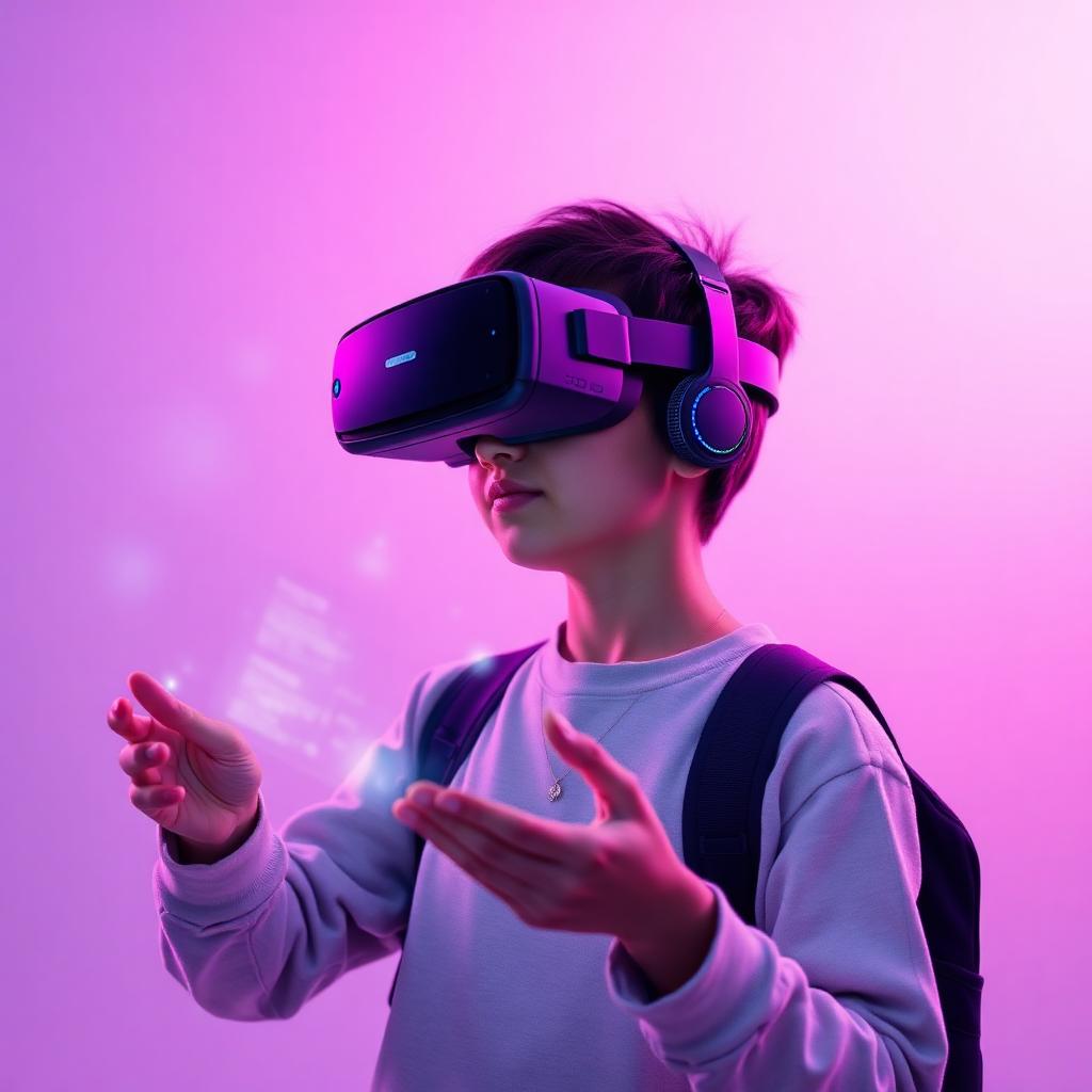 Tecnologia educacional de ponta com realidade virtual